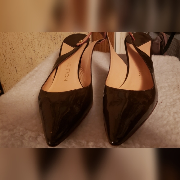 Louis Vuitton heels (used) made in Italy - Picture 3 of 4